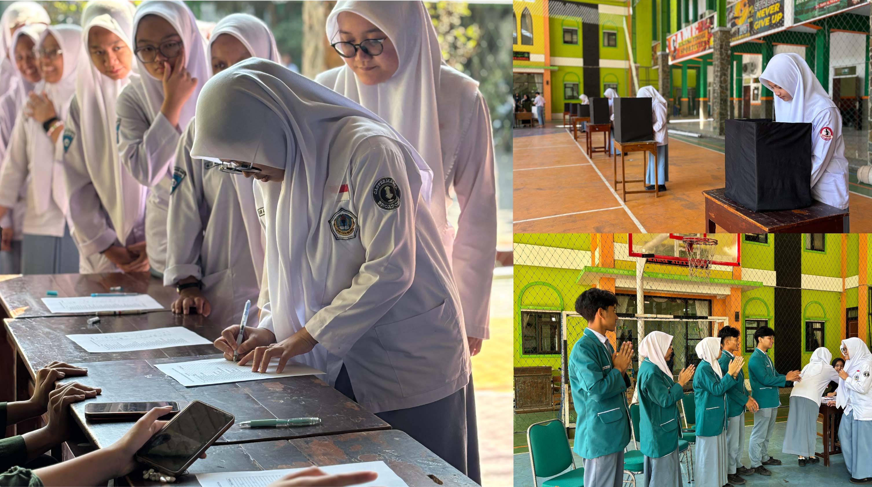 Wujudkan Demokrasi Pelajar, MAN 1 Kota Malang Sukses Gelar Pemilihan Ketua OSIM Periode 2026/2027
